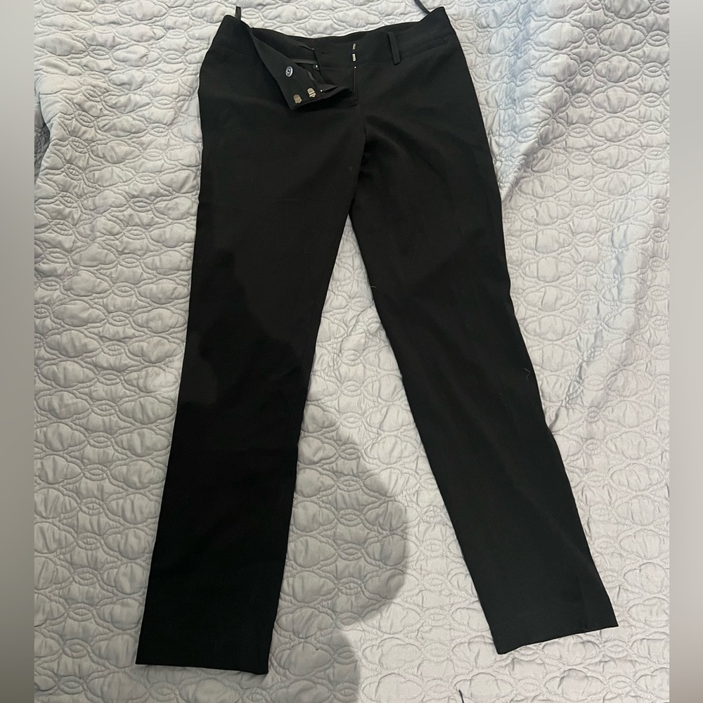 Black dress plants - a little too small, worn once or twice.